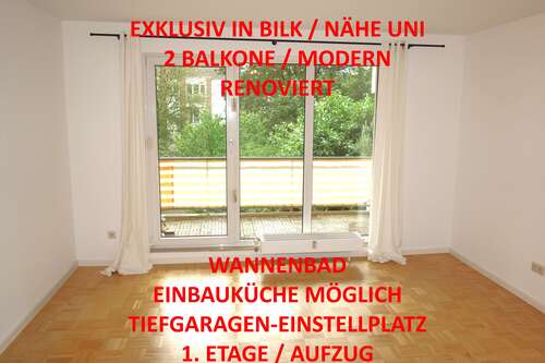 Foto - Wohnung zum Mieten in Düsseldorf 919,00 € 67.6 m²