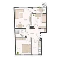Wohnung zum Mieten in Bad Brückenau 650,00 € 64.62 m²