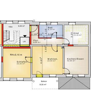 Foto - Wohnung zum Mieten in Gnoien 930,00 € 93 m²