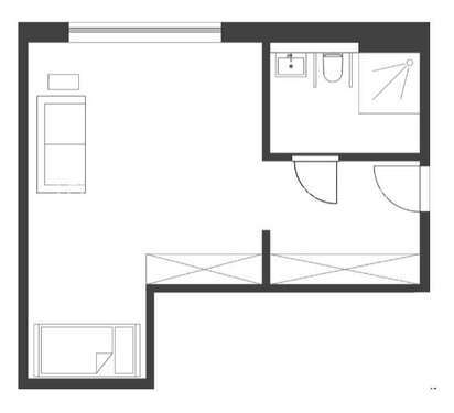 Foto - Wohnung zum Mieten in Zwenkau 1.134,00 € 40.5 m²