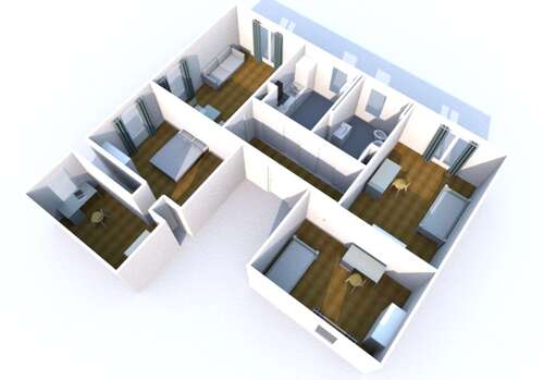 Foto - Wohnung zum Mieten in Limbach-Oberfrohna 750,00 € 97 m²