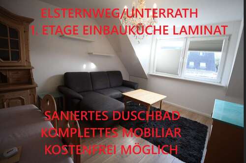 Foto - Wohnung zum Mieten in Düsseldorf 500,00 € 55 m²