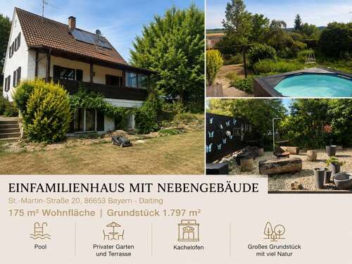 Foto - Haus zum Kaufen in Daiting 395.000,00 € 175 m²