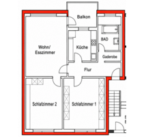 Wohnung zum Mieten in Marburg 750,00 € 62.07 m²