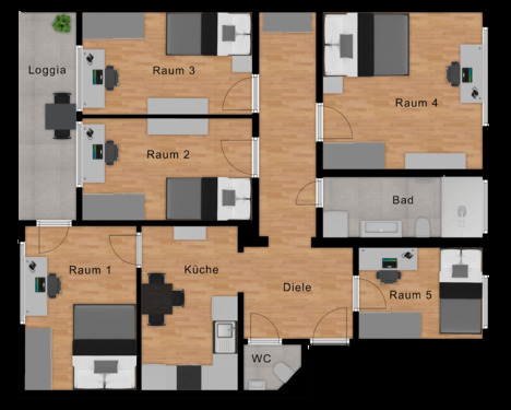 Foto - WG-Zimmer in München 840,00 € 11 m²