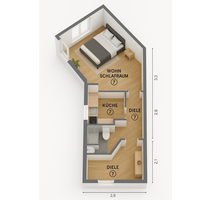 Wohnung zum Mieten in Köln 690,00 € 35 m²