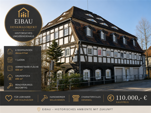 Foto - Haus zum Kaufen in Kottmar-Eibau 110.000,00 € 423.28 m²