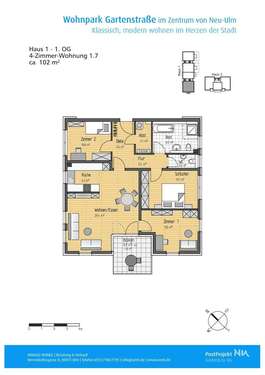 Foto - Wohnen auf Zeit in Neu-Ulm 1.985,00 €