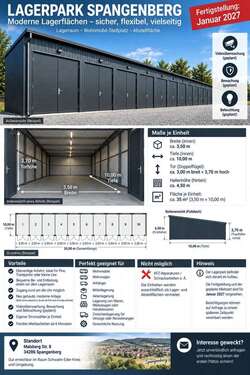 Foto - Garage zu vermieten in Spangenberg 150,00 € 35 m²