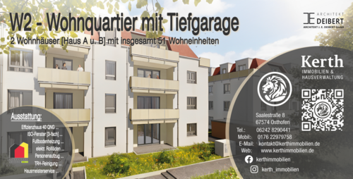 Foto - Wohnung zum Mieten in Lampertheim 1.307,00 € 104.53 m²