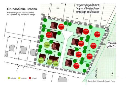 Foto - Grundstück zu verkaufen in Brodau 109.820,00 € 578 m²