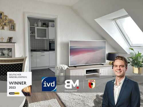 Foto - Wohnung zum Kaufen in Augsburg 170.000,00 € 46 m²