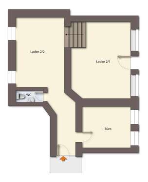 Foto - Einzelhandel in Halle 330,00 € 38 m²