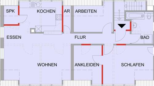 Foto - Wohnung zum Mieten in Norath 1.150,00 € 115 m²