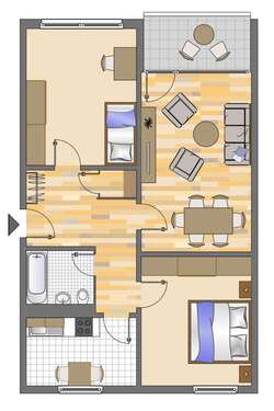Foto - Wohnung zum Mieten in Neuss 799,00 € 75 m²