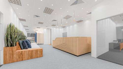 Foto - Büro in Neuss 700,00 € 38 m² - 700,00 EUR Kaltmiete, ca.  38,00 m²