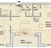 Wohnung zum Mieten in Borken 925,00 € 71 m²