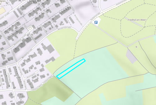 Foto - Grundstück zu verkaufen in Neckarsulm 45.000,00 € 1106 m²
