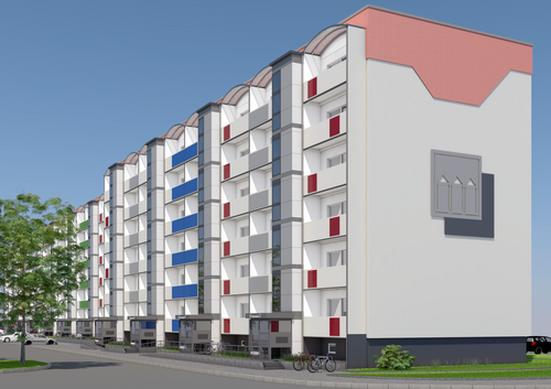 Foto - Wohnung zum Mieten in Neubrandenburg 377,00 € 62.79 m²