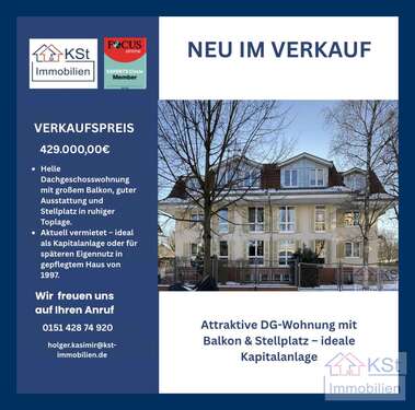 Foto - Wohnung zum Kaufen in Potsdam Babelsberg 429.000,00 € 83 m²