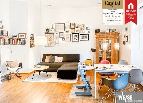Foto - Wohnung zum Mieten in Würzburg 975,00 € 67 m²