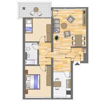 Wohnung zum Mieten in Dortmund 453,51 € 77 m²