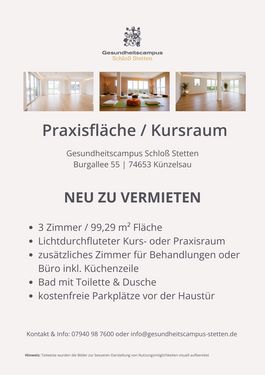 Foto - Büro in Künzelsau 1.190,00 € 99.29 m²