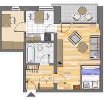 Wohnung zum Mieten in Düsseldorf 463,00 € 37.77 m²