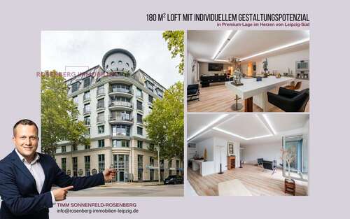 Foto - Wohnung zum Kaufen in Leipzig Leipzig Zentrum-Süd 874.900,00 € 180 m²