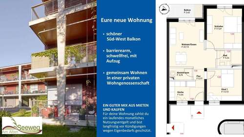 Foto - Wohnung zum Mieten in Rödermark 1.085,00 € 74 m²
