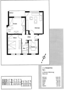 Foto - WG-Zimmer in Bonn 640,00 € 23 m²