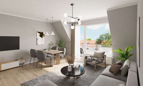 Foto - Wohnung zum Kaufen in Hamburg 285.000,00 € 57.8 m²