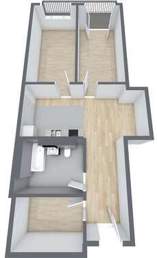 Foto - WG-Zimmer in Frankfurt am Main 675,00 € 16 m²