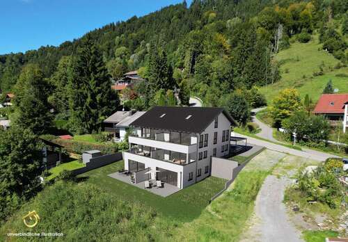 Foto - Wohnung zum Kaufen in Oberstaufen Wiedemannsdorf 654.860,00 € 95.6 m²