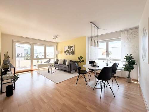 Foto - Wohnung zum Kaufen in Ludwigsburg Neckarweihingen 415.000,00 € 88.26 m²