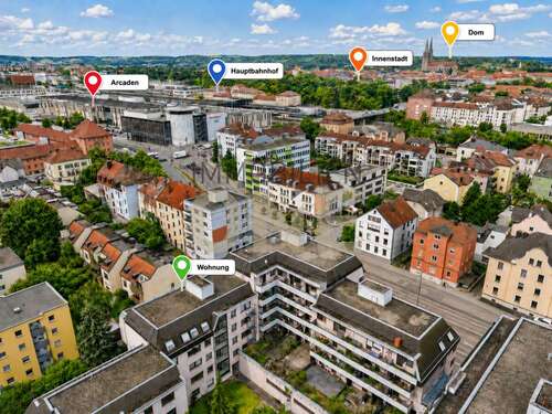 Foto - Wohnung zum Kaufen in Regensburg 315.000,00 € 62.5 m²