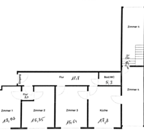 Wohnung zum Mieten in Stuttgart Süd 1.890,00 € 113 m²