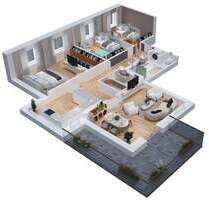 Wohnung zum Mieten in Chemnitz 934,00 € 106.7 m²