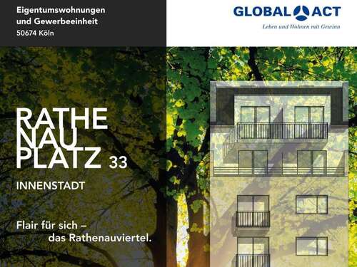 Foto - Wohnung zum Kaufen in Köln 389.000,00 € 59 m²