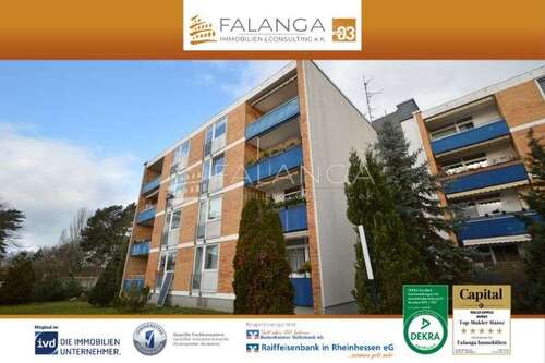 Foto - Wohnung zum Kaufen in Mainz Mombach 107.500,00 € 28.61 m²