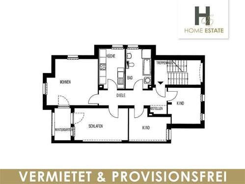 Foto - Wohnung zum Kaufen in Leipzig 295.000,00 € 90 m²