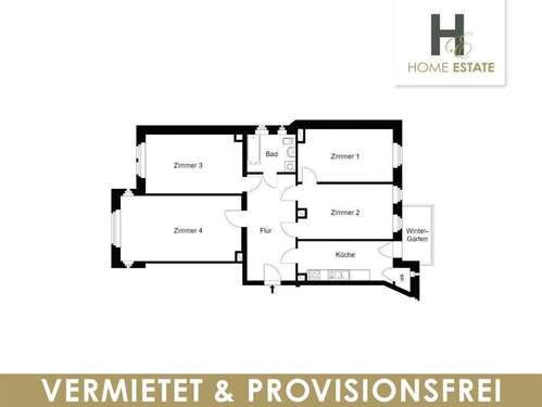 Foto - Wohnung zum Kaufen in Leipzig 389.000,00 € 110 m²