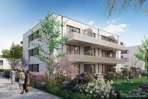 Foto - Wohnung zum Kaufen in Bedburg Kaster 277.500,00 € 57.39 m²