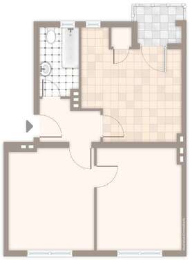 Foto - Wohnung zum Mieten in Mönchengladbach 499,00 € 50.87 m²