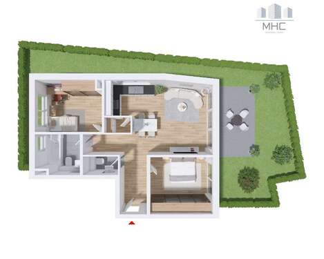 Foto - Wohnung zum Kaufen in Schwäbisch Gmünd 356.500,00 € 69.9 m²