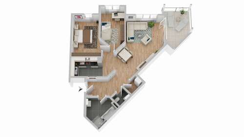 Foto - Wohnung zum Kaufen in Asperg 338.000,00 € 82 m²
