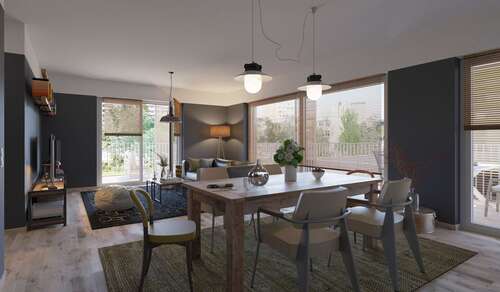Foto - Wohnung zum Mieten in Leipzig 1.729,50 € 108.1 m²