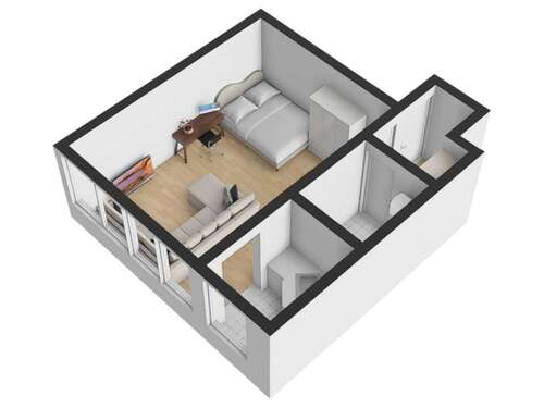 Foto - Wohnung zum Mieten in Neu-Isenburg 519,00 € 33.25 m²
