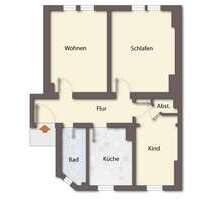 Wohnung zum Mieten in Halle 500,00 € 76.59 m²