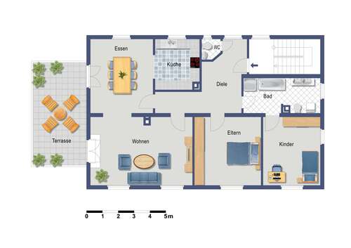 Foto - Wohnung zum Mieten in Stuttgart 1.560,00 € 115.77 m²